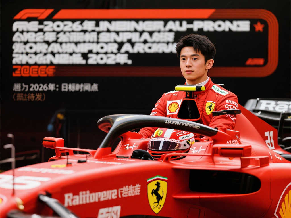 周冠宇加盟法拉利担任替补,瞄准2026强势回归赛道